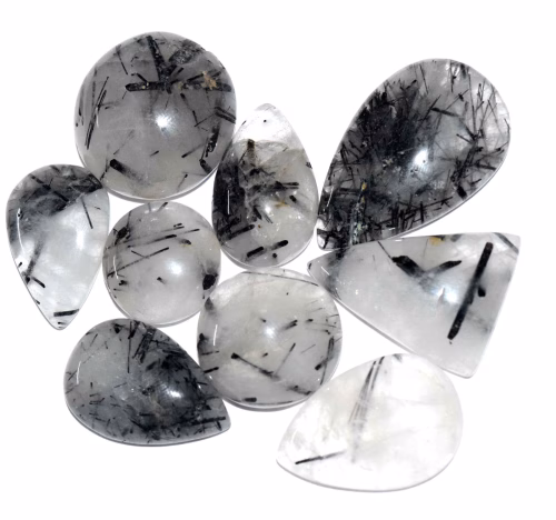 טורמלין-קוורץ Tourmalinated-Quartz יחידה 35 קרט