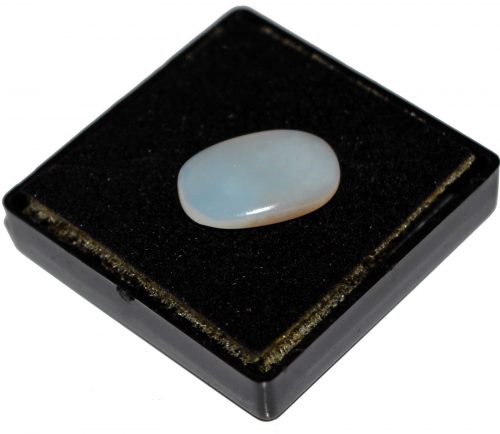 אופל Opal לבן אפרפר חום מלוטש לשיבוץ 6.75 קרט (אוסטרליה) מידה: 5*11*17 מ"מ