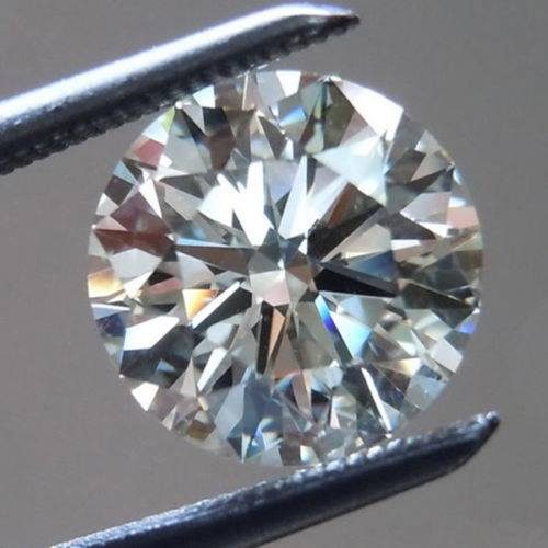 יהלום לבן Natural diamond עגול אפריקה - תעודה משקל: 0.041 קרט ניקיון: SI3-I1