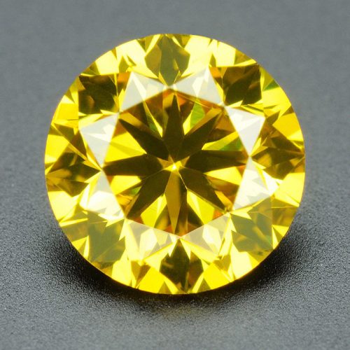 יהלום צהוב Natural diamond אפריקה - תעודה משקל: 0.073 קרט ניקיון יהלום: SI1-SI2