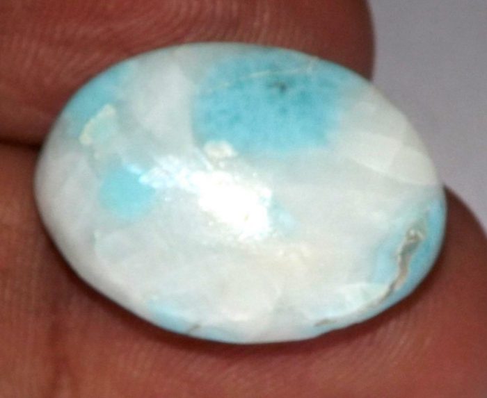 לרימר Larimar מלוטש לשיבוץ משקל: 16.65 קרט