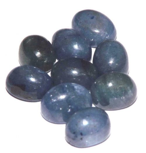ספיר Sapphire כחול מלוטש לשיבוץ - תאילנד קבושון 9 יחידות משקל: 26.20 קרט