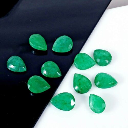 אמרלד אזמרגד ברקת Emerald מלוטש לשיבוץ - קולומביה במשקל: 8-9 קרט