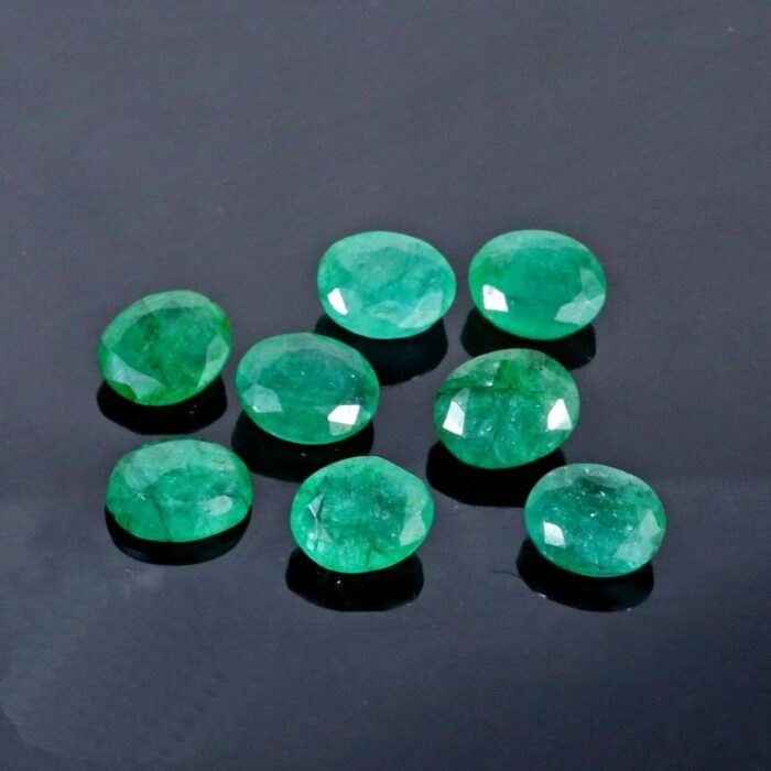 אמרלד אזמרגד ברקת Emerald מלוטש לשיבוץ - קולומביה במשקל: 9-10 קרט