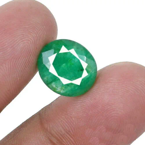 אמרלד אזמרגד ברקת Emerald מלוטש לשיבוץ - קולומביה במשקל: 6 קרט