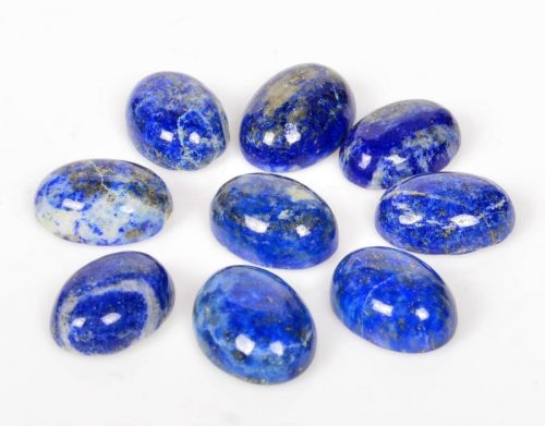 לאפיס לג'ולי Lapis lazuli אפגניסטן מלוטש לשיבוץ מידה: 15-18 מ"מ במשקל: 12 קרט