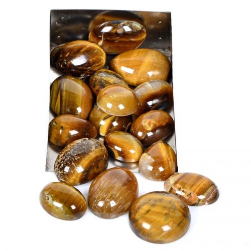 טייגר אי זהב Tiger-eye מלוטש לשיבוץ מידה: 13-21 מ"מ במשקל: כ 12 קרט