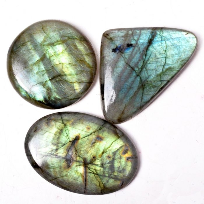 לברדורייט Labradorite מלוטש לשיבוץ מידה: 36-50 מ"מ במשקל: כ 95 קרט