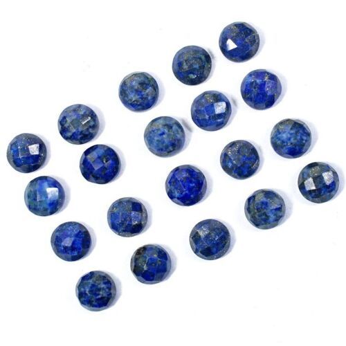 לאפיס לג'ולי Lapis lazuli מלוטש לשיבוץ אתיופיה מידה: 8 מ"מ במשקל 2.65 קרט