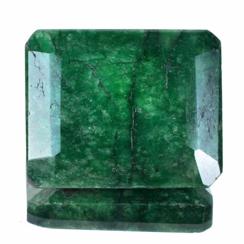 אמרלד אזמרגד ברקת Emerald מלוטש גדול - ברזיל מידה: 47x38x19 מ"מ במשקל: 310 קרט
