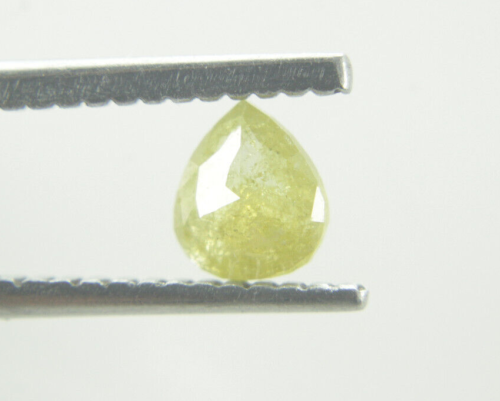 יהלום פנסי זהוב Natural diamond מלוטש לשיבוץ מידה: 5.10x4.44x1.67 מ"מ במשקל: 0.30 קרט
