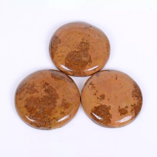 ג'ספר זהוב חום Jasper מלוטש לשיבוץ במשקל: 90 קרט מידה: 36-38 מ"מ