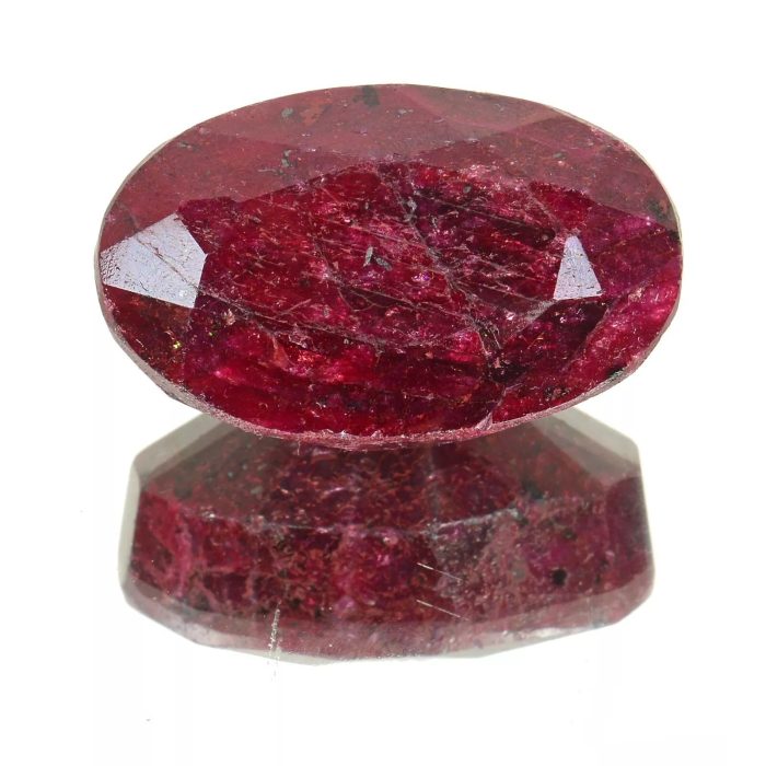 רובי אודם Ruby מלוטש לשיבוץ מידה: 35 x 22 x 20 מ"מ במשקל: 164.90 קרט