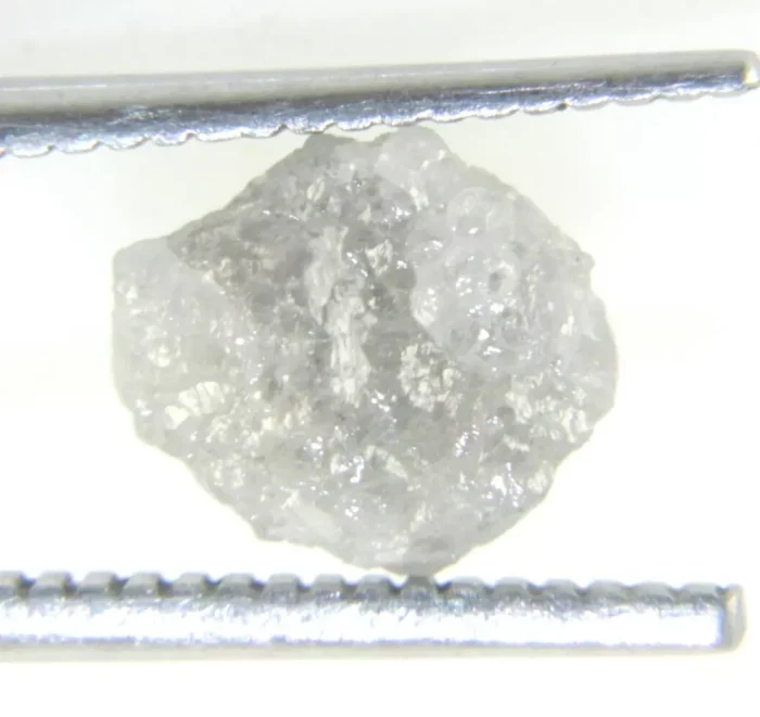 יהלום גלם אפרפר diamond לליטוש ושיבוץ משקל: 2 קרט מידה: 8.95*7.93*4.20 מ"מ